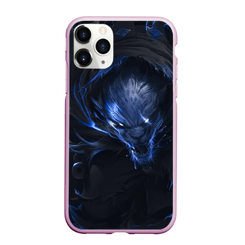 Чехол для iPhone 11 Pro Max матовый Rengar, цвет розовый