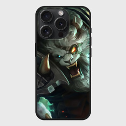 Чехол силиконовый для Apple iPhone 15 Pro матовый Ренгар