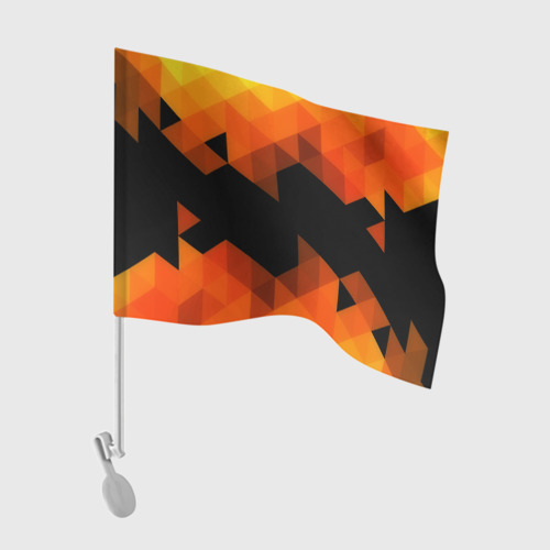 Флаг для автомобиля Trianse Orange