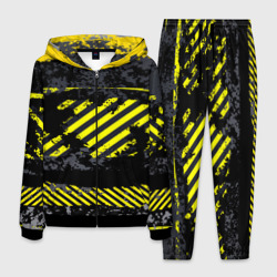 Мужской костюм 3D Grunge Line