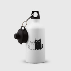 Бутылка спортивная Влюбленные коты - фото 2