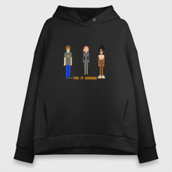 Женское худи Oversize хлопок The IT Crowd, Айтишники