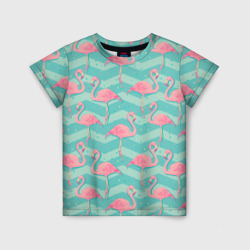 Детская футболка 3D Flamingo