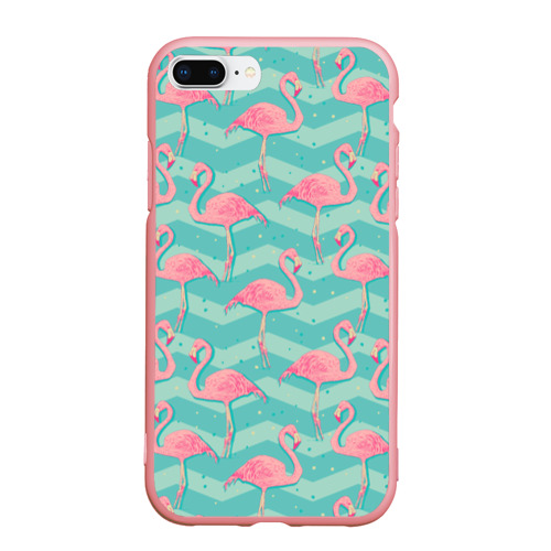 Чехол для iPhone 7Plus/8 Plus матовый Flamingo, цвет баблгам