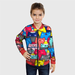 Детский бомбер 3D Котики - фото 2