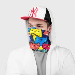 Бандана-труба 3D Котики - фото 2