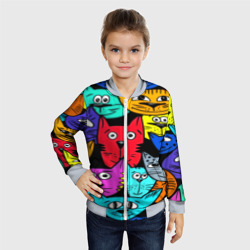 Детский бомбер 3D Кот - фото 2