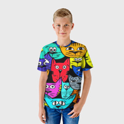 Детская футболка 3D Кот - фото 2