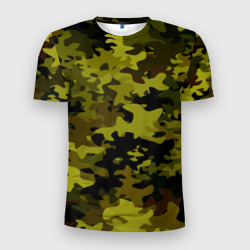 Мужская футболка 3D Slim Camouflage