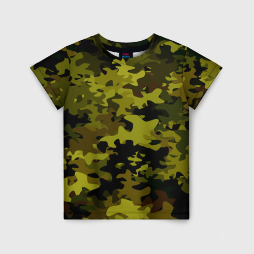 Детская футболка 3D Camouflage