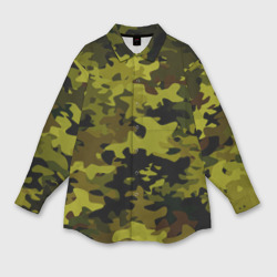 Мужская рубашка oversize 3D Camouflage