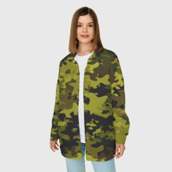 Женская рубашка oversize 3D Camouflage - фото 2