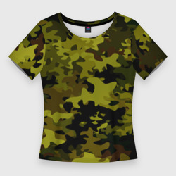 Женская футболка 3D Slim Camouflage