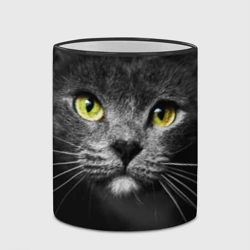 Кружка с полной запечаткой Кошачий взгляд - фото 2