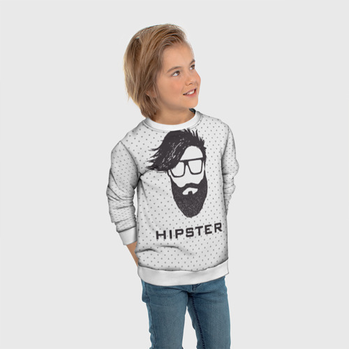 Детский свитшот 3D Hipster - фото 5