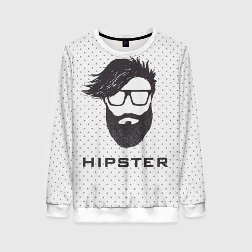 Женский свитшот 3D Hipster, цвет 3D печать