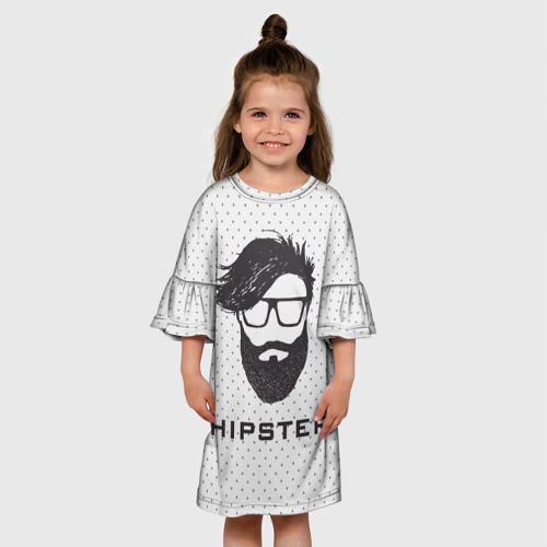 Детское платье 3D Hipster, цвет 3D печать - фото 4