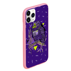 Чехол для iPhone 11 Pro Max матовый Сова хипстер - фото 2