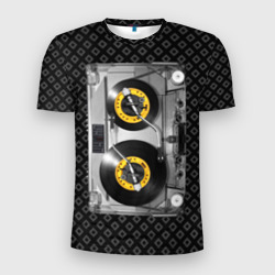 Мужская футболка 3D Slim DJ Tape