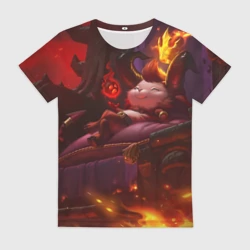 Женская футболка 3D Teemo