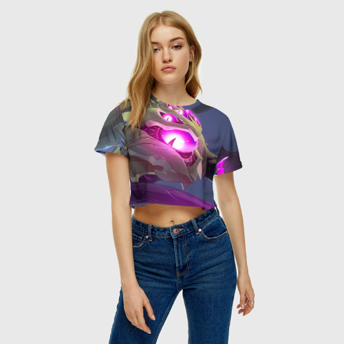 Женская футболка Crop-top 3D VelKoz - фото 3