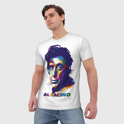 Мужская футболка 3D Al Pacino - фото 3