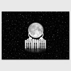 Поздравительная открытка Лунная мелодия