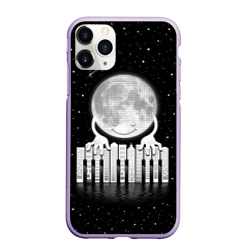 Чехол для iPhone 11 Pro матовый Лунная мелодия