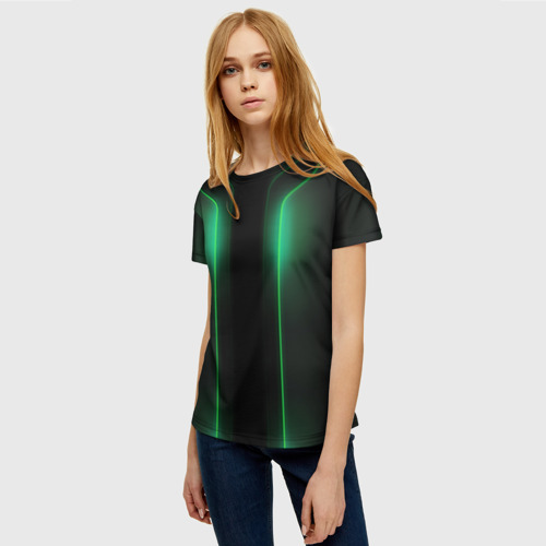 Женская футболка 3D Luxury style by vppdgryphon, цвет 3D печать - фото 3
