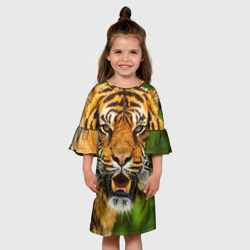 Детское платье 3D Тигр - фото 2