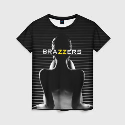 Женская футболка 3D Brazzers - контрсвет