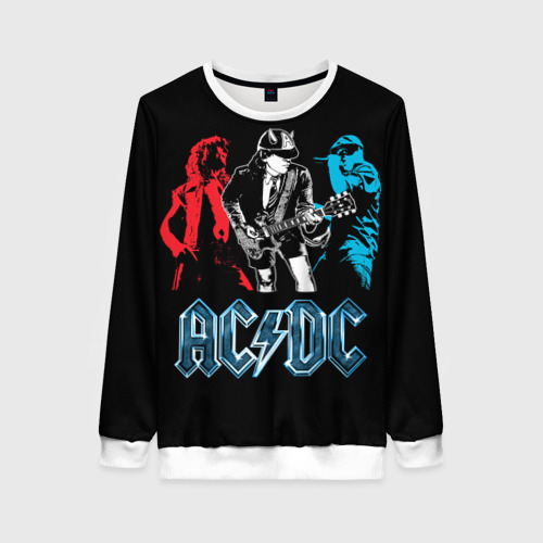 Женский свитшот 3D AC/DC 8