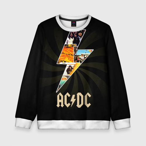 Детский свитшот 3D AC/DC 7, цвет 3D печать