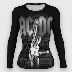 Женский рашгард 3D AC/DC 6