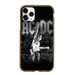 Чехол для iPhone 11 Pro Max матовый AC/DC 6