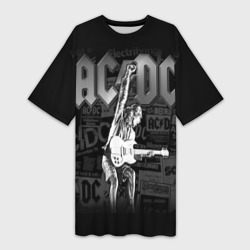 Платье-футболка 3D AC/DC 6