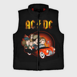 Мужской жилет утепленный 3D AC/DC 5