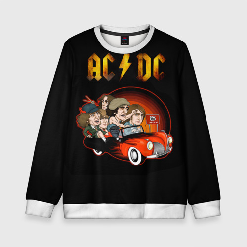 Детский свитшот 3D AC/DC 5, цвет 3D печать