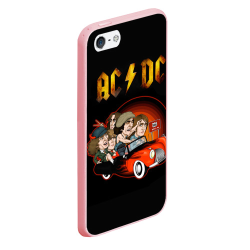 Чехол для iPhone 5/5S матовый AC/DC 5 - фото 3