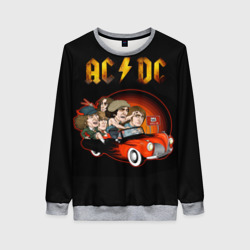 Женский свитшот 3D AC/DC 5