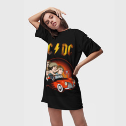 Платье-футболка 3D AC/DC 5 - фото 2