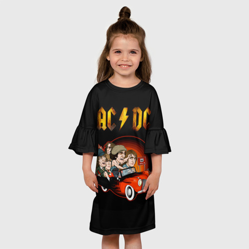 Детское платье 3D AC/DC 5 - фото 4