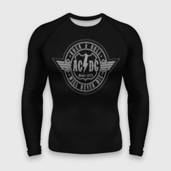 Мужской рашгард 3D AC/DC 2