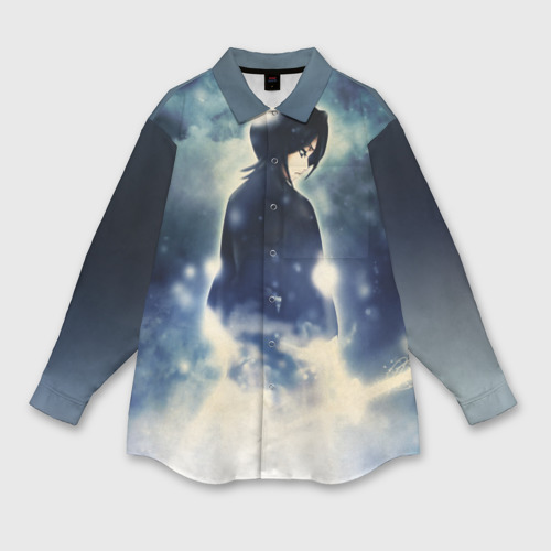 Мужская рубашка oversize 3D с принтом Kuchiki Rukia, вид спереди #2