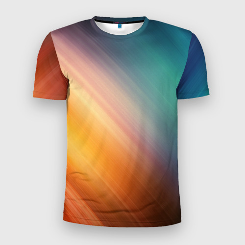 Мужская футболка 3D Slim Abstraction, цвет 3D печать