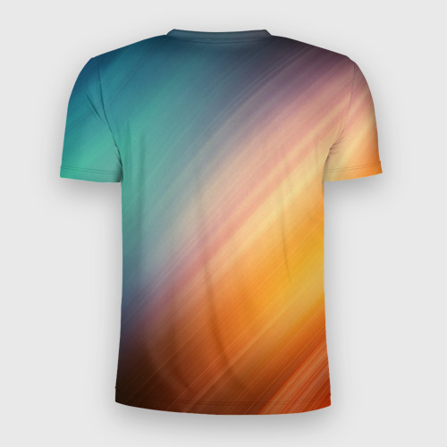 Мужская футболка 3D Slim Abstraction, цвет 3D печать - фото 2
