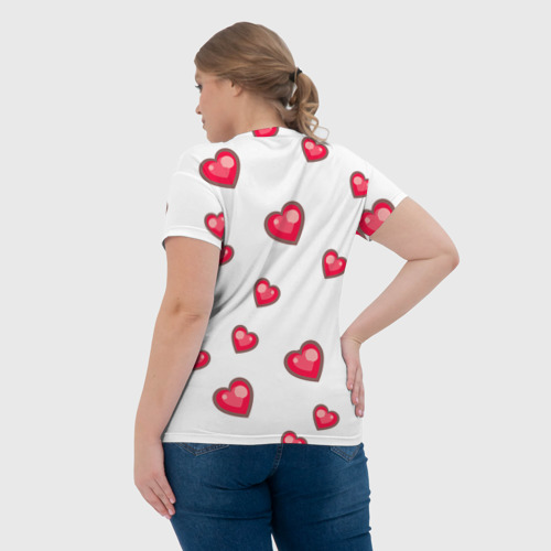 Женская футболка 3D Катя, цвет 3D печать - фото 7