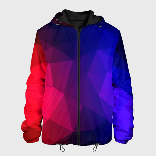 Мужская куртка 3D Red&Blue Фото 01 Мужская куртка 3D Red&Blue Фото 01