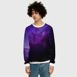 Мужской свитшот 3D PolyViolet - фото 2
