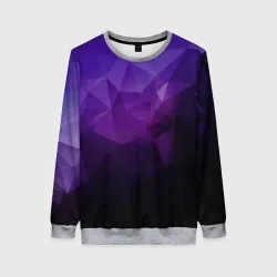 Женский свитшот 3D PolyViolet